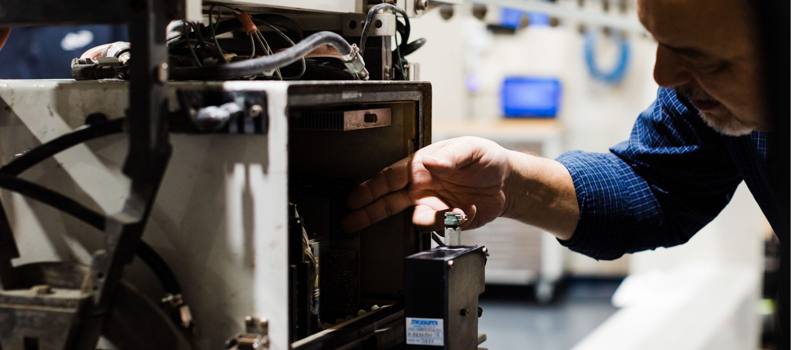 an IT professional at work